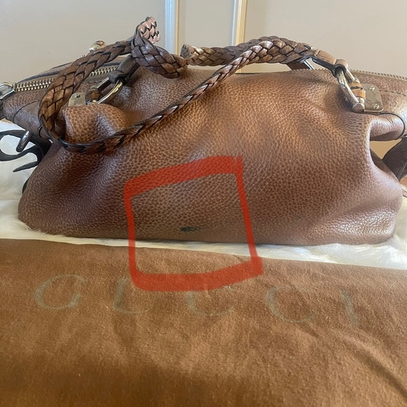 Authentic GUCCI Bamboo Bar Tote Medium - Picture 7 of 16